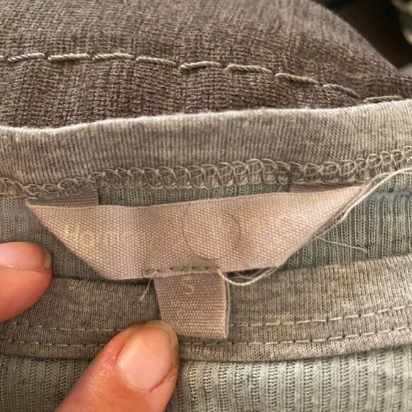 Harmony Balance, teal blue/grey pajama top - Picture 5 of 8